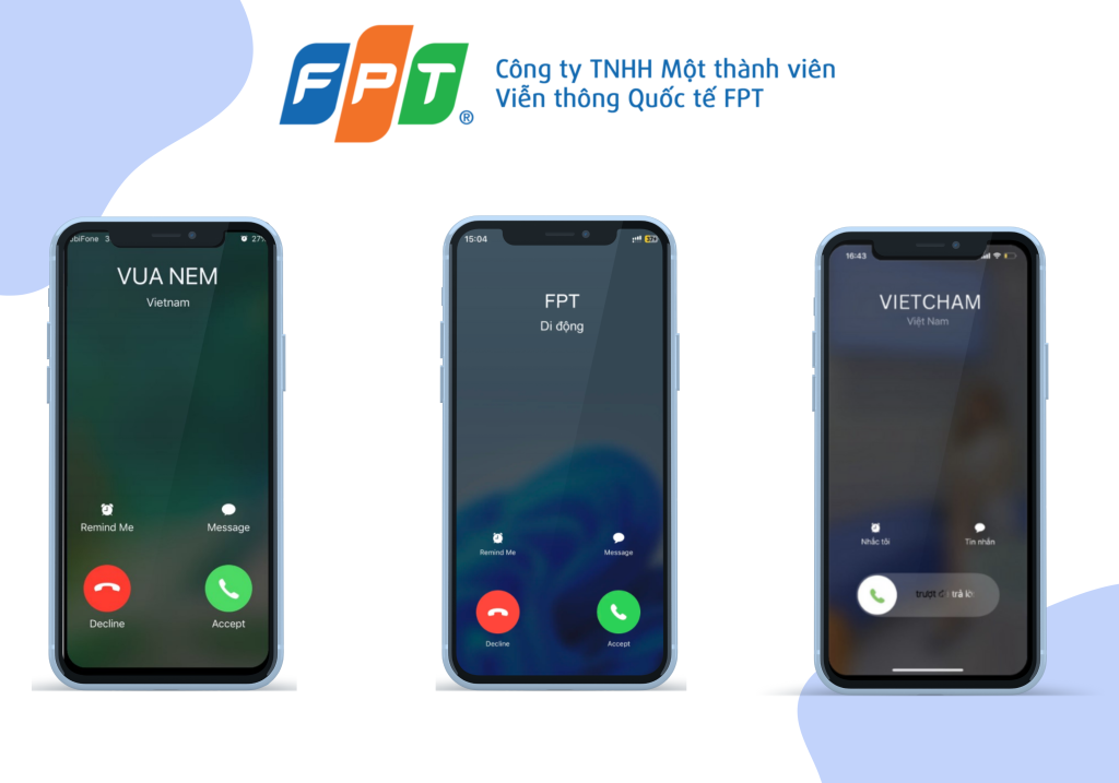 Cuộc gọi thương hiệu, Voice Brandname FPT, hình ảnh cuộc gọi thương hiệu